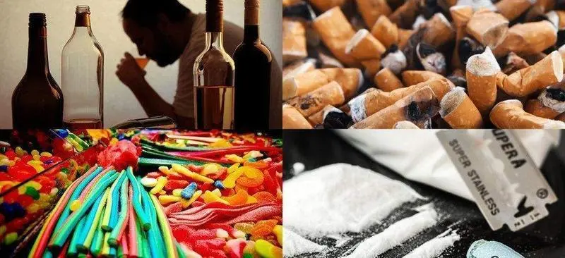  Tipos de adicci&oacute;n. Imagen: Fundaci&oacute;n Recal 