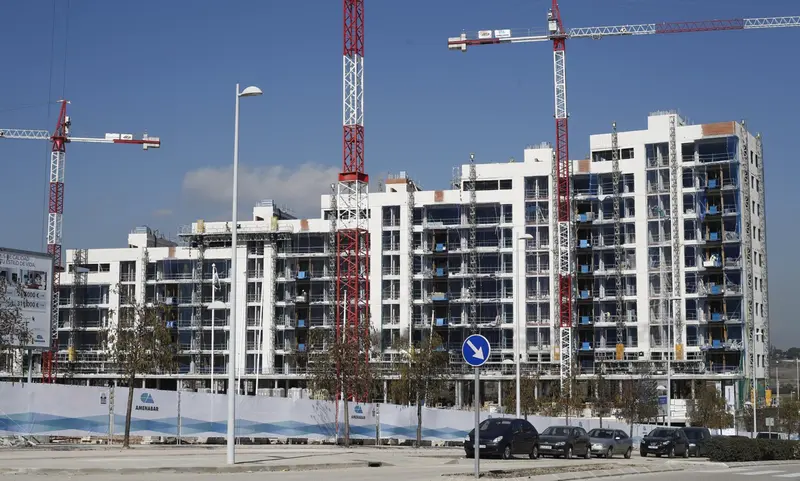  Archivo - Construcci&oacute;n de viviendas. - EUROPA PRESS - Archivo 