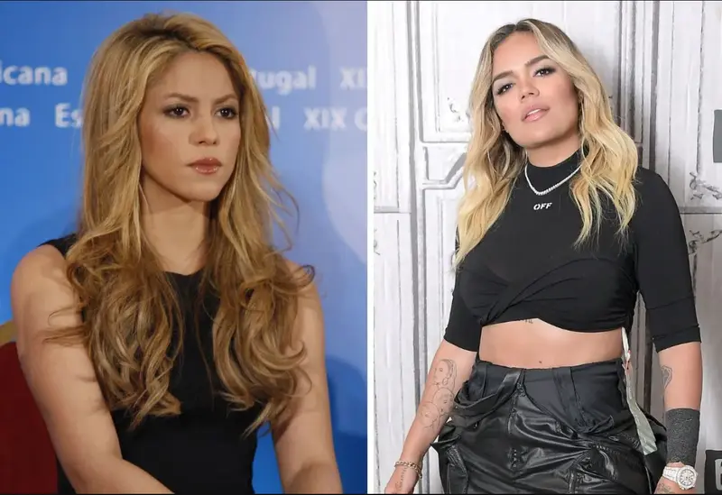  Shakira y Karol G 