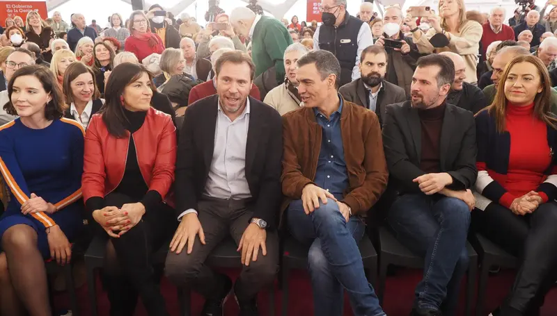  VALLADOLID. 21/01/23. CLAUDIA ALBA. MITIN DE PRESENTACI&Oacute;N DE LAS CANDIDATURAS DE CAPITALES DE PROVINCIA DEL PSOE EN LA PRESENCIA DE PRESIDENTE DEL GOBIERNO PEDRO S&Aacute;NCHEZ. - PHOTOGENIC PRG 