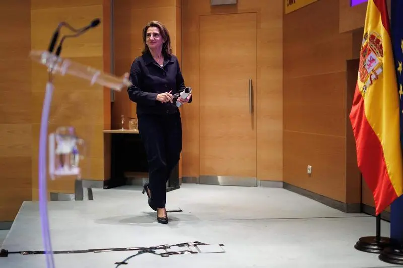  La vicepresidenta del Gobierno y ministra para la Transici&oacute;n Ecol&oacute;gica y el Reto Demogr&aacute;fico, Teresa Ribera 