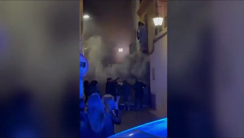  El balc&oacute;n incendiado 