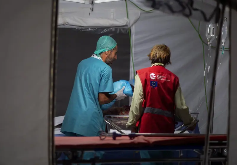  Archivo - Personal sanitario del equipo START en Mozambique en abril de 2019 - AECID/MIGUEL LIZANA - Archivo 