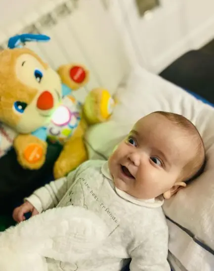  Foto del peque&ntilde;o Luka de la cuenta de su madre en Instagram yo_cira_sanle 