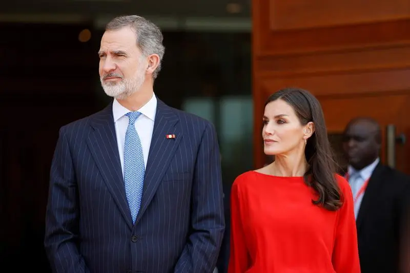  El Rey Felipe VI y la Reina Letizia 
