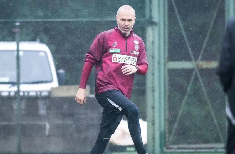  Andr&eacute;s Iniesta en una publicaci&oacute;n de su IG 