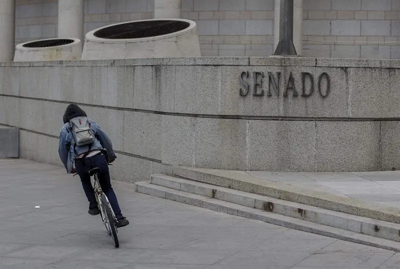 Fachada del Senado de Espa&ntilde;a 