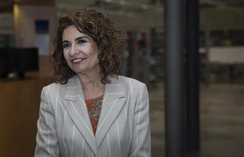  La ministra de Hacienda, Mar&iacute;a Jes&uacute;s Montero 