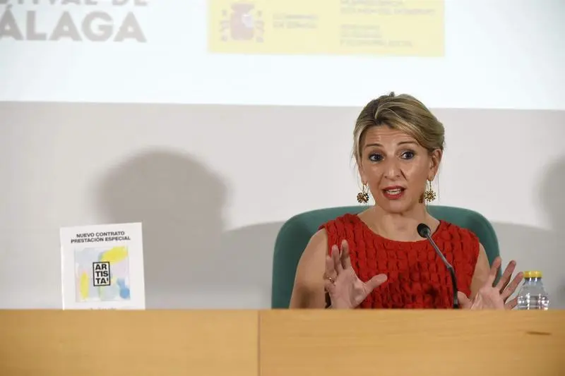  La vicepresidenta segunda del Gobierno y ministra de Trabajo y Econom&iacute;a Social, Yolanda D&iacute;az 