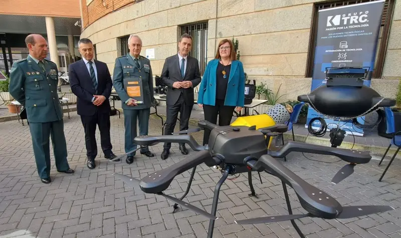  La Guardia Civil recibe una nueva herramienta tecnol&oacute;gica para la seguridad en el medio rural desarrollada por el Centro para el Desarrollo Tecnol&oacute;gico Industrial (CDTI) - GUARDIA CIVIL 