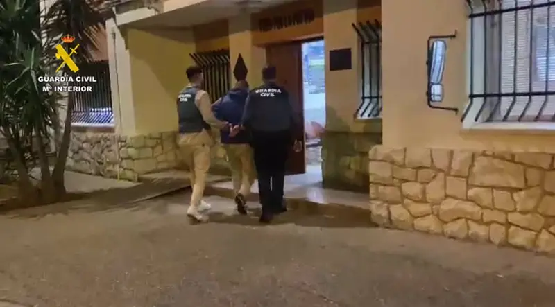  Uno de los detenidos en la operaci&oacute;n 'Culcita' contra la ciberdelincuencia por una denuncia en Almer&iacute;a - GC 