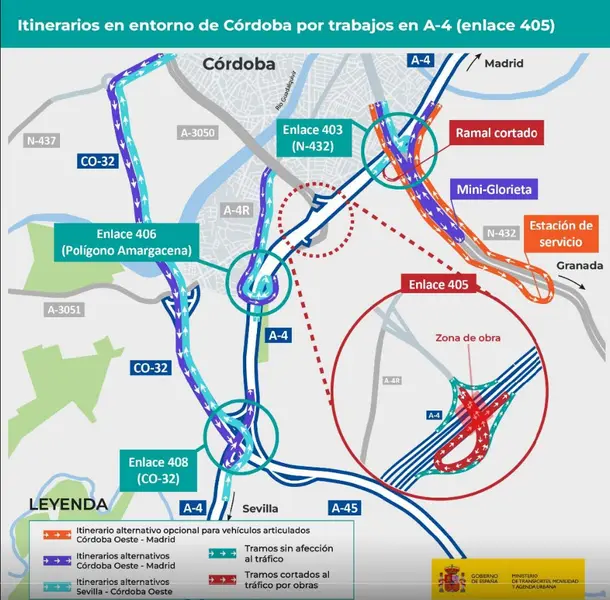  Itinerarios alternativos - Ministerio de Transportes, Movilidad y Agencia Urbana 