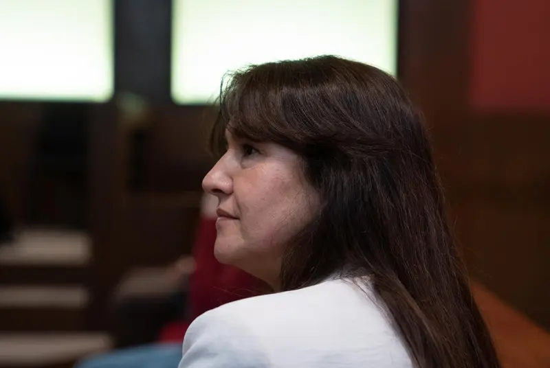  Archivo - La presidenta de Junts, Laura Borr&agrave;s, durante un juicio para declarar por presuntamente fraccionar contratos en la Instituci&oacute; de les Lletres Catalanes (ILC) en el TSJC, a 10 de febrero de 2023, en Barcelona, Catalunya (Espa&ntilde;a). - EUROPA PRESS/D.Zorrakino. POOL - Europa Press 