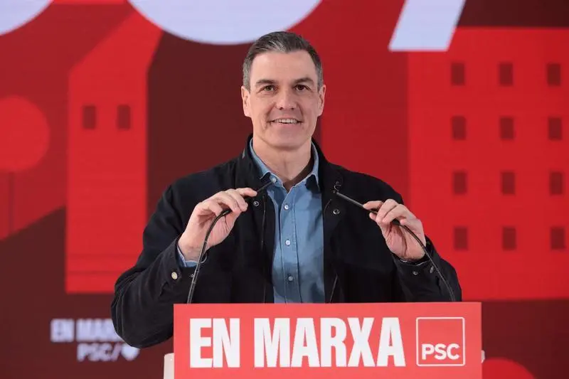  El presidente del Gobierno, Pedro S&aacute;nchez 
