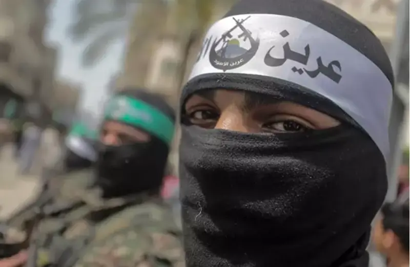  Miembros del Movimiento de Resistencia Isl&aacute;mica Ham&aacute;s, al norte de la franja de Gaza 