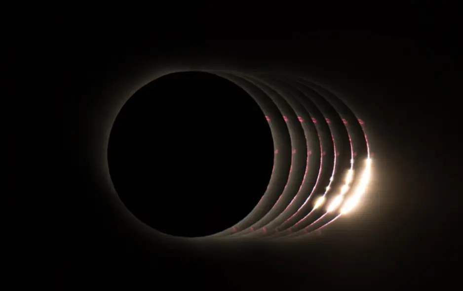  Eclipse h&iacute;brido solar - National Geographic 