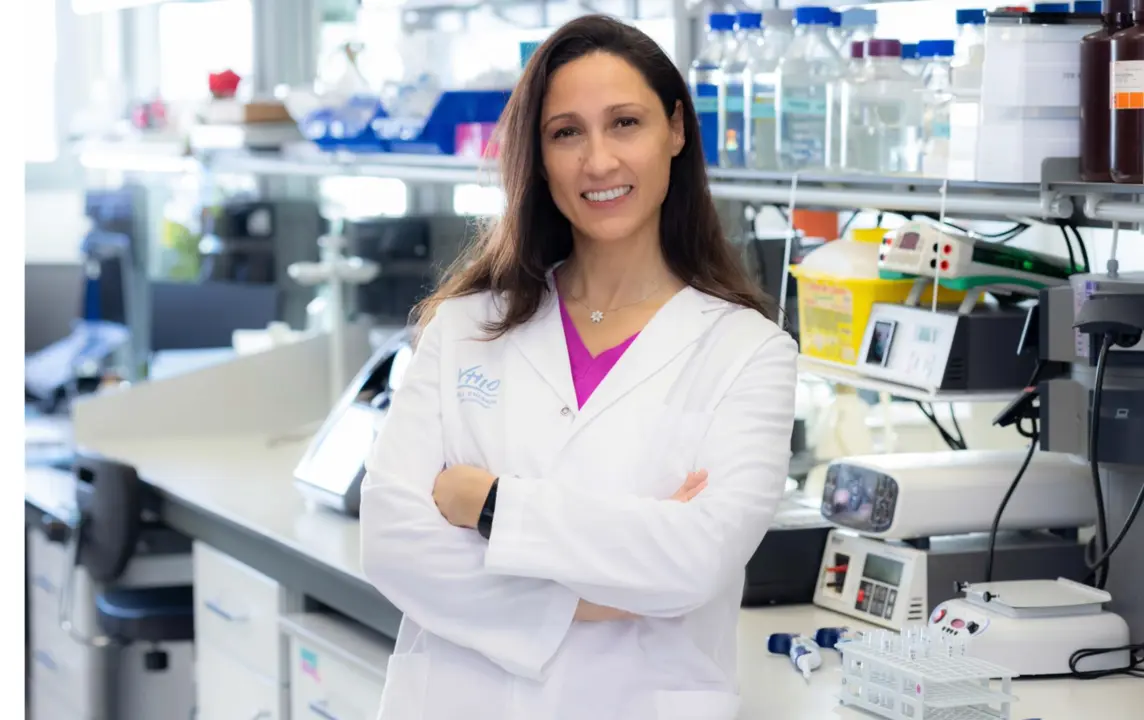  Archivo - Laura Soucek, profesora ICREA, codirectora del Programa de Investigaci&oacute;n Traslacional y Precl&iacute;nica y jefa del Grupo de Modelizaci&oacute;n de Terapias Antitumorales del VHIO. - VHIO - Archivo 