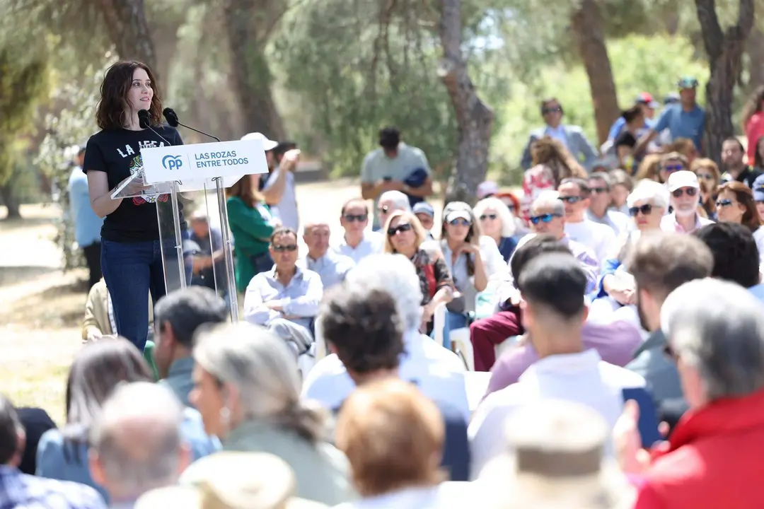  La presidenta de la Comunidad de Madrid, Isabel D&iacute;az Ayuso 