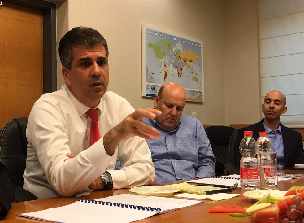  El ministro de Exteriores de Israel, Eli Cohen 