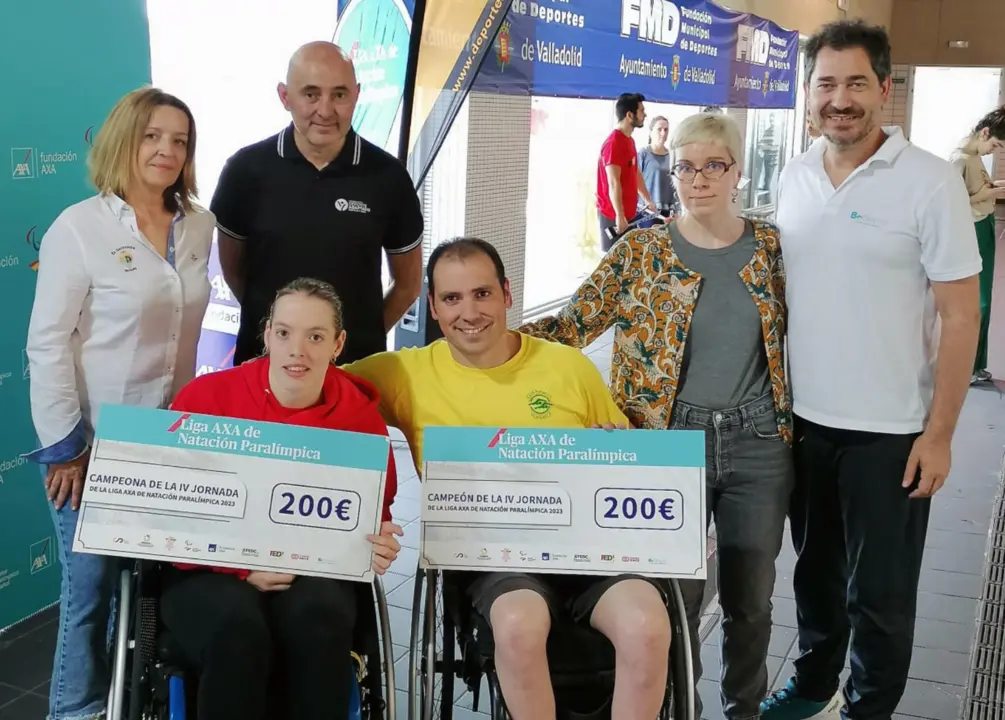  Ganadores de la 4&ordf; prueba de Nataci&oacute;n Paral&iacute;mpica 