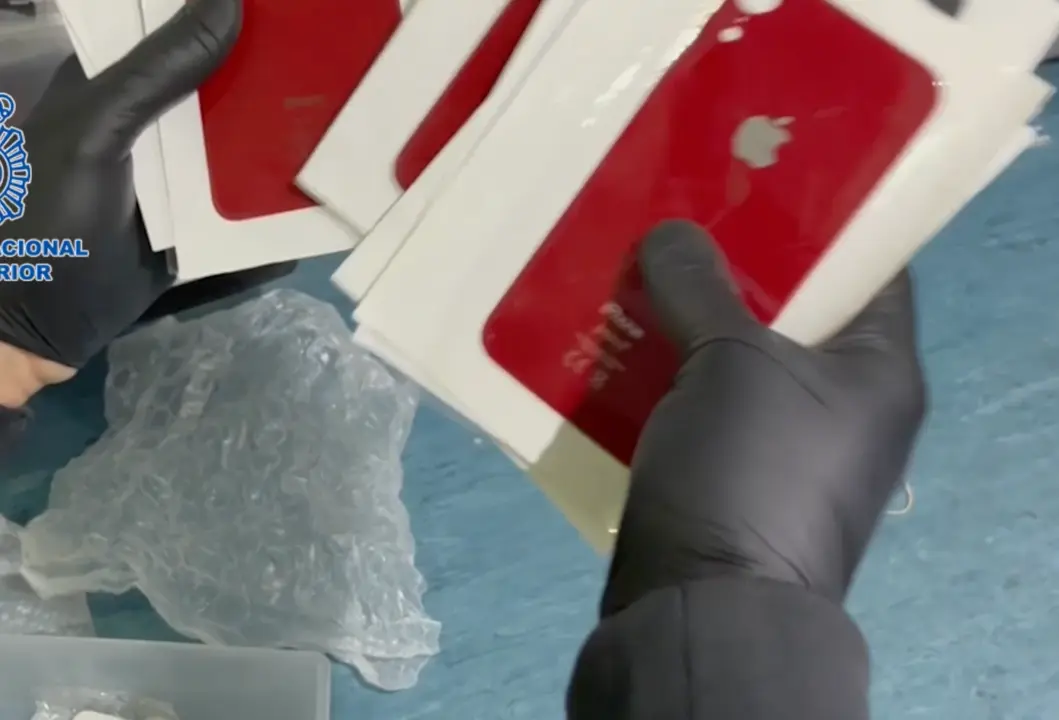  Piezas piratas incautadas 