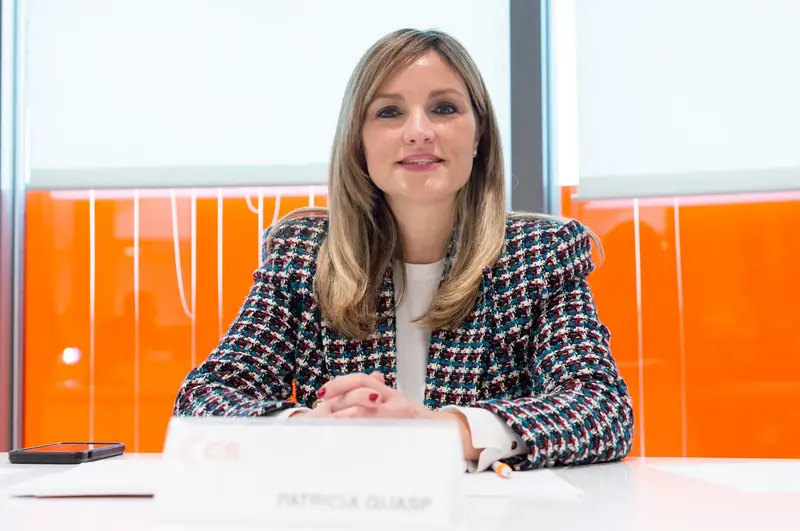  Archivo - La portavoz pol&iacute;tica de CS, Patricia Guasp, durante una rueda de prensa tras la primera reuni&oacute;n del Comit&eacute; Permanente en la sede nacional de Ciudadanos, a 16 de enero de 2023, en Madrid (Espa&ntilde;a). Ciudadanos ha celebrado la primera reuni&oacute;n del Co - Gustavo Valiente - Europa Press - Archivo 