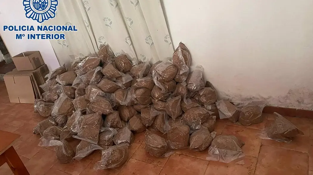  Picadura de tabaco intervenida en la operaci&oacute;n 