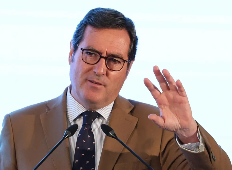  Archivo - El presidente de la Confederaci&oacute;n Espa&ntilde;ola de Organizaciones Empresariales (CEOE), Antonio Garamendi - Marta Fern&aacute;ndez Jara - Europa Press - Archivo 