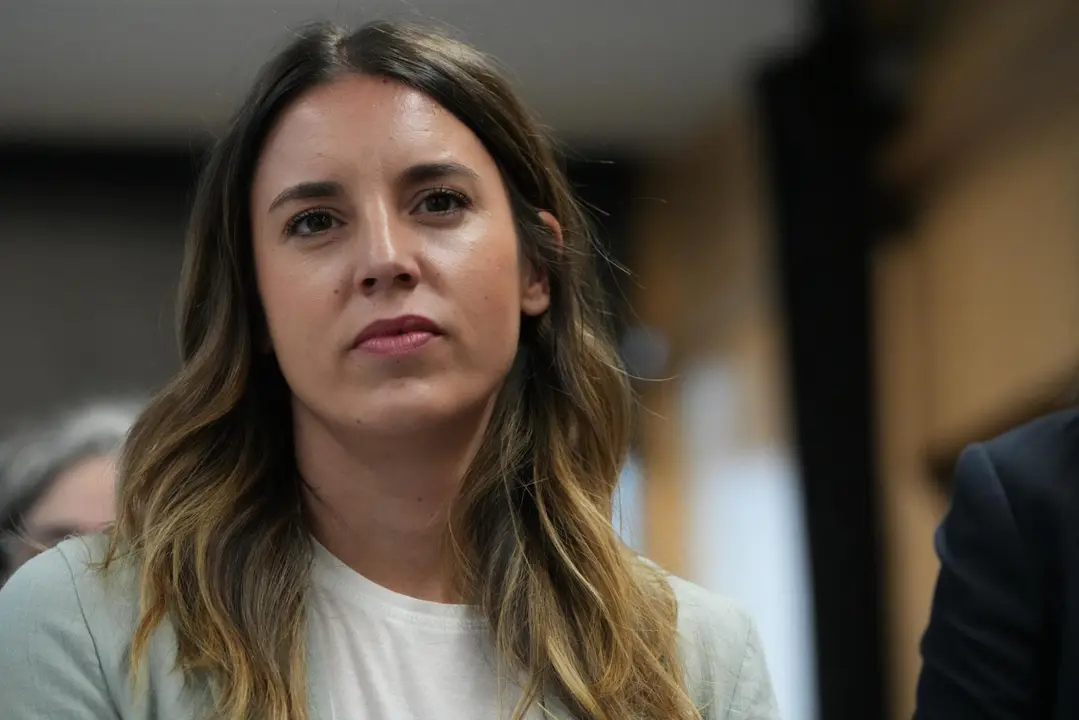  La ministra de Igualdad, Irene Montero, durante un acto en el espacio cultural Lekuona Fabrika de Errenter&iacute;a, a 22 de mayo de 2023, en Renter&iacute;a, Guip&uacute;zcoa, Pa&iacute;s Vasco (Espa&ntilde;a). Desde el inicio de la campa&ntilde;a electoral, el pasado 12 de mayo, Montero visita - Unanue - Europa Press 