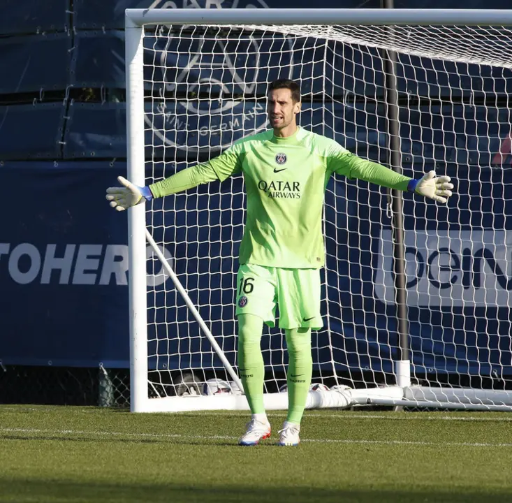  Sergio Rico, jugador de f&uacute;tbol del PSG 