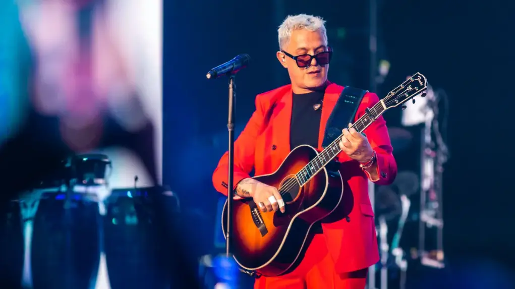  Alejandro Sanz en su concierto en Monterrey 