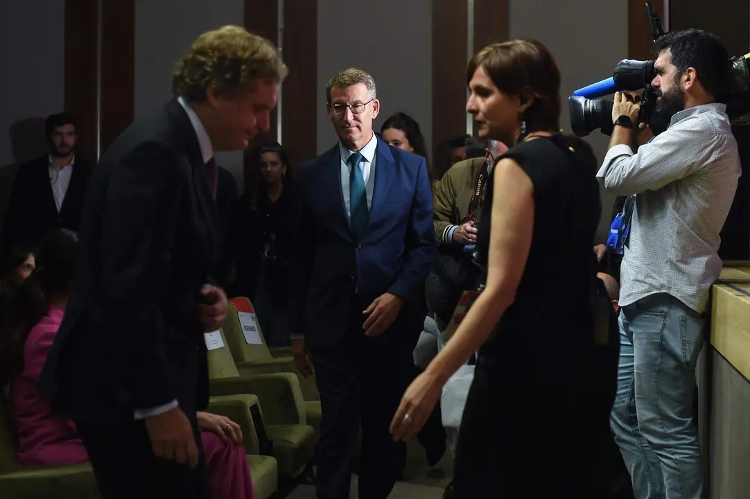  El l&iacute;der del PP, Alberto N&uacute;&ntilde;ez Feij&oacute;o 