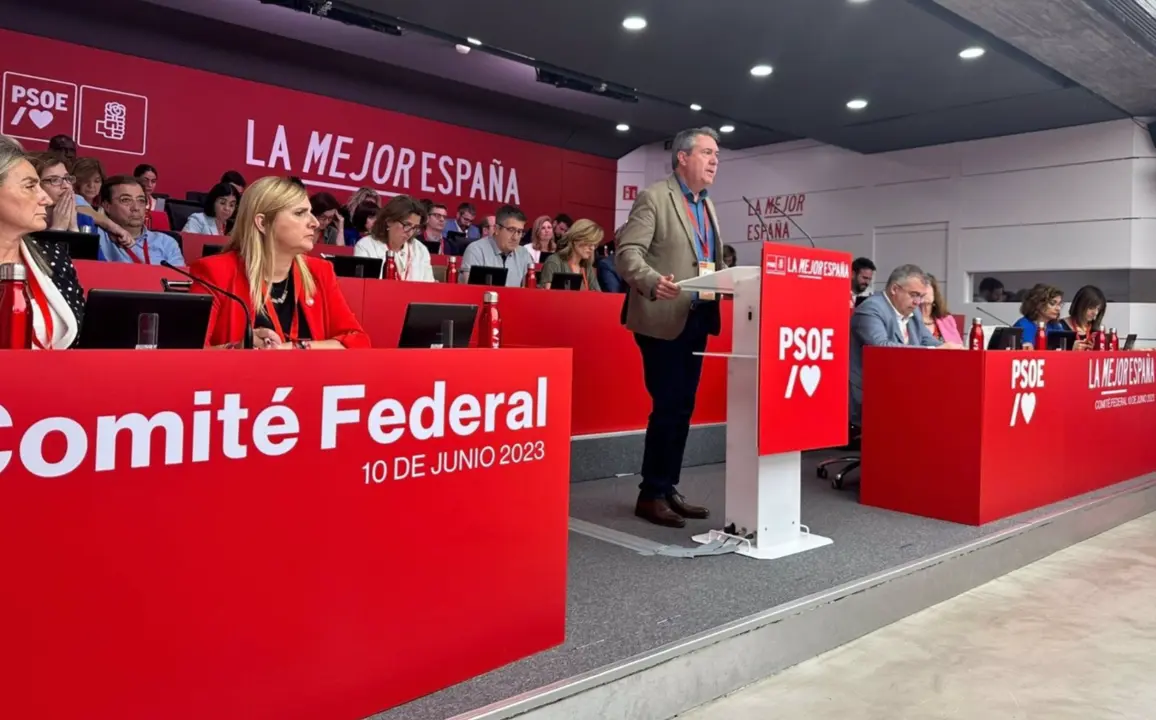  El secretario general del PSOE de Andaluc&iacute;a, Juan Espadas - PSOE-A 