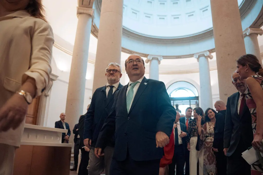  El ministro de Cultura, Miquel Iceta 