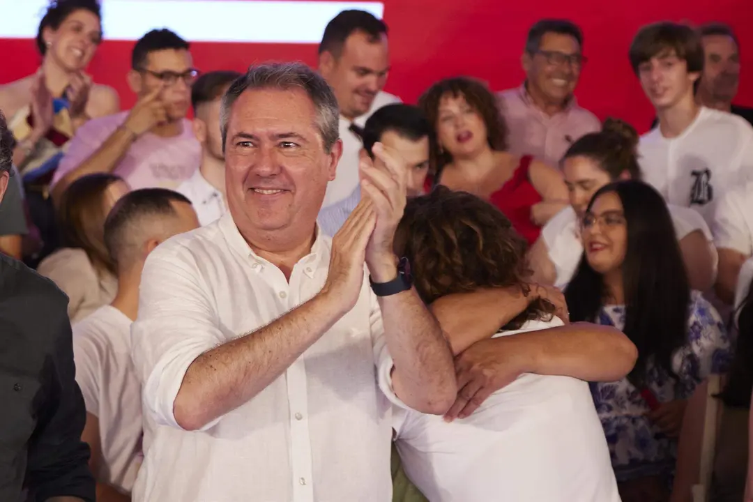  El secretario general del PSOE de Andaluc&iacute;a y Portavoz del Grupo Parlamentario Socialista 
