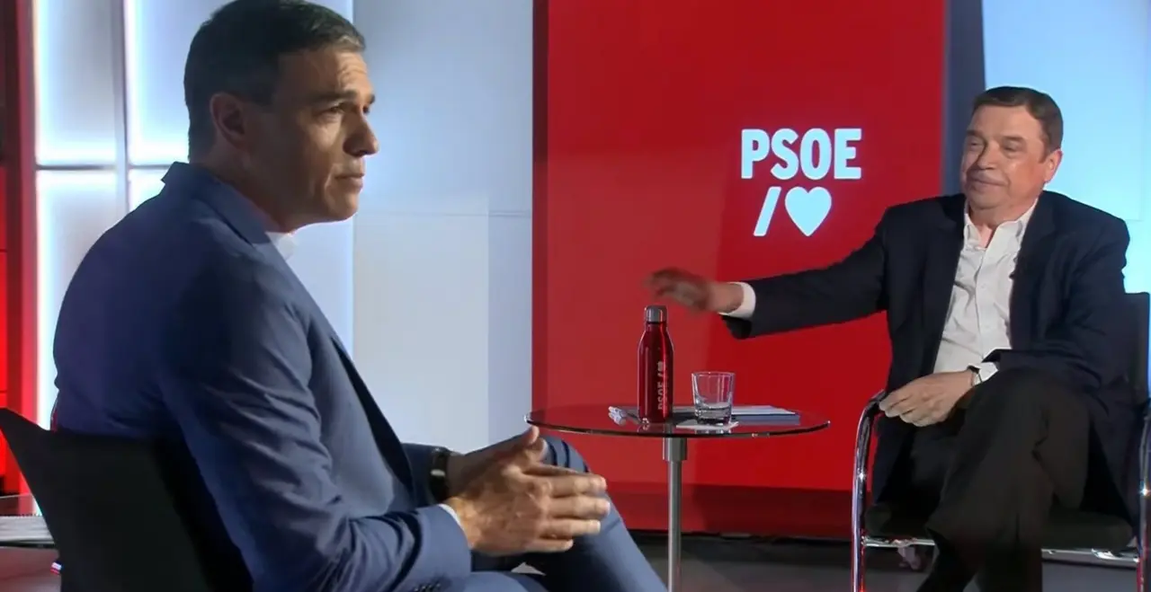  El presidente y secretario general del PSOE en la segunda 'Sesi&oacute;n de trabajo' con el ministro de Agricultura, Pesca, Alimentaci&oacute;n, Luis Planas, en la sede de la calle Ferraz - EUROPA PRESS 