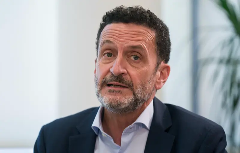  El vicesecretario general y portavoz nacional de Ciudadanos, Edmundo Bal, durante una entrevista para Europa Press en la sede de la agencia, a 5 de agosto de 2021, en Madrid (Espa&ntilde;a). - A. P&eacute;rez Meca - Europa Press 