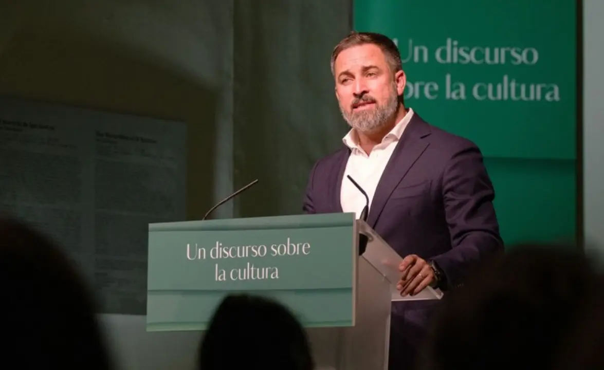  Abascal presenta la propuesta cultural de VOX: &ldquo;Jam&aacute;s haremos mutis por el foro para defender nuestra cultura. Haremos todo lo que podamos&rdquo; 