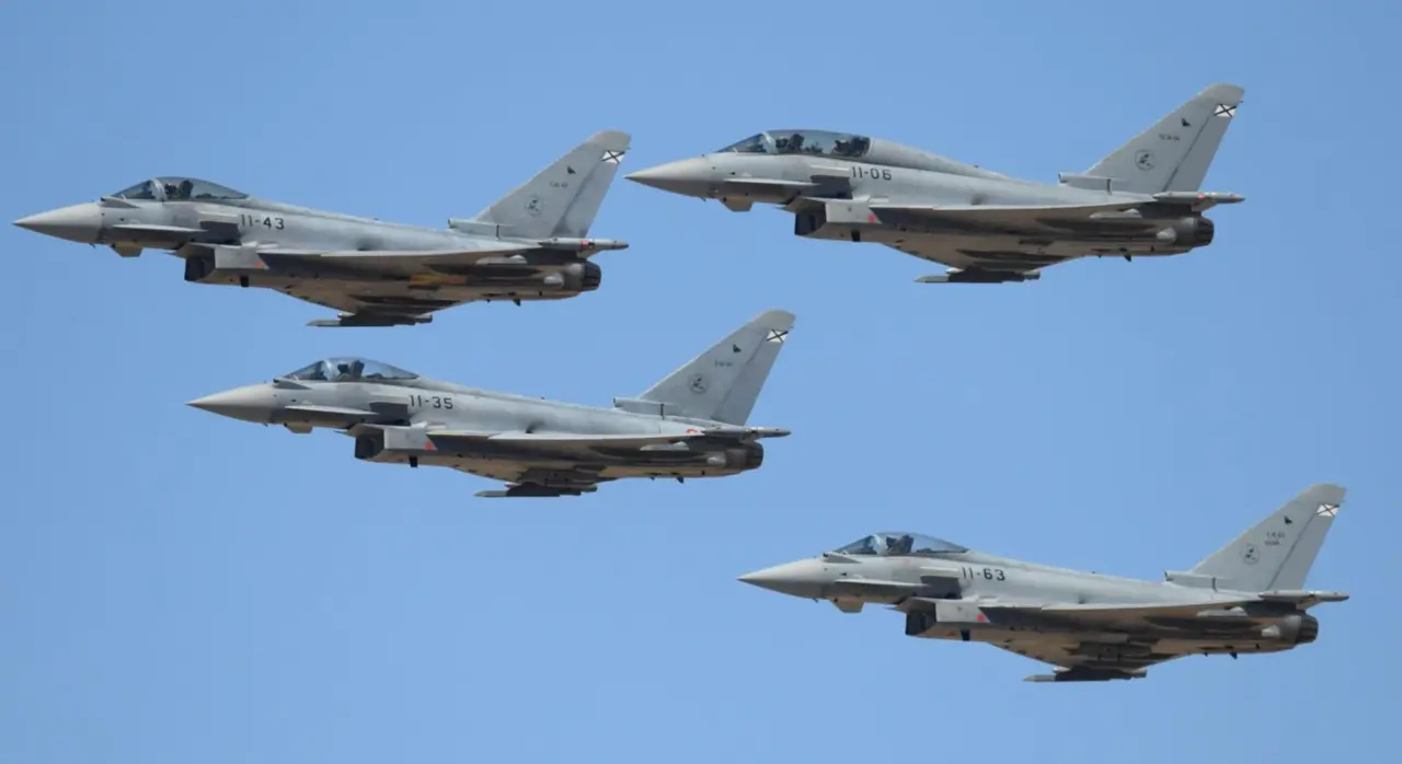  Aviones Eurofighter del Ej&eacute;rcito del Aire y del Espacio - EMAD 
