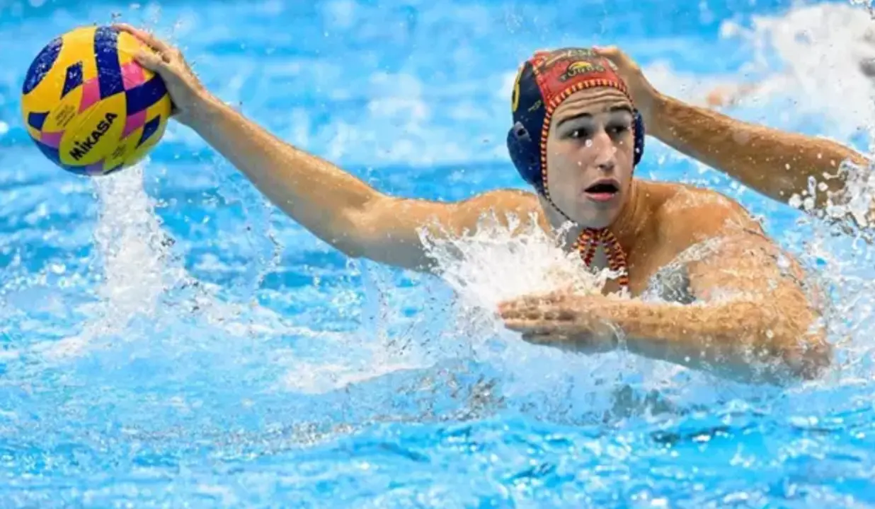  &Aacute;lvaro Granados, durante un partido.<br>- RFEN 