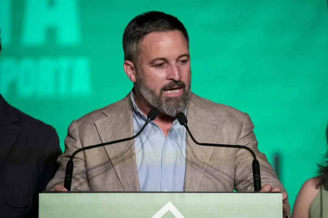  El candidato de Vox a la Presidencia del Gobierno de Espa&ntilde;a, Santiago Abascal 