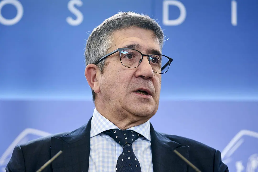  El portavoz del PSOE en el Congreso de los Diputados, Patxi L&oacute;pez 