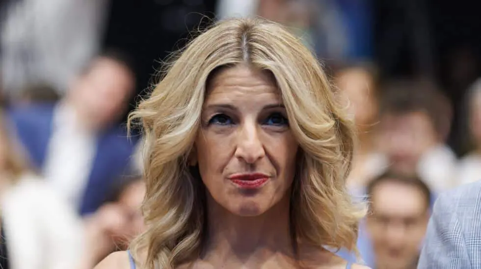  La vicepresidenta segunda y l&iacute;der de SUMAR, Yolanda D&iacute;az 