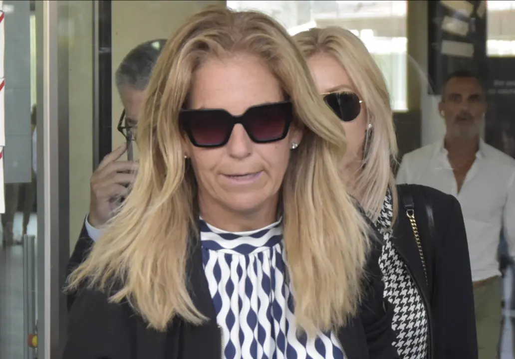  Arantxa S&aacute;nchez Vicario sale del juzgado tras la primera jornada del juicio por alzamiento de bienes con su exmarido, Josep Santacana - DAVID OLLER / EUROPA PRESS 