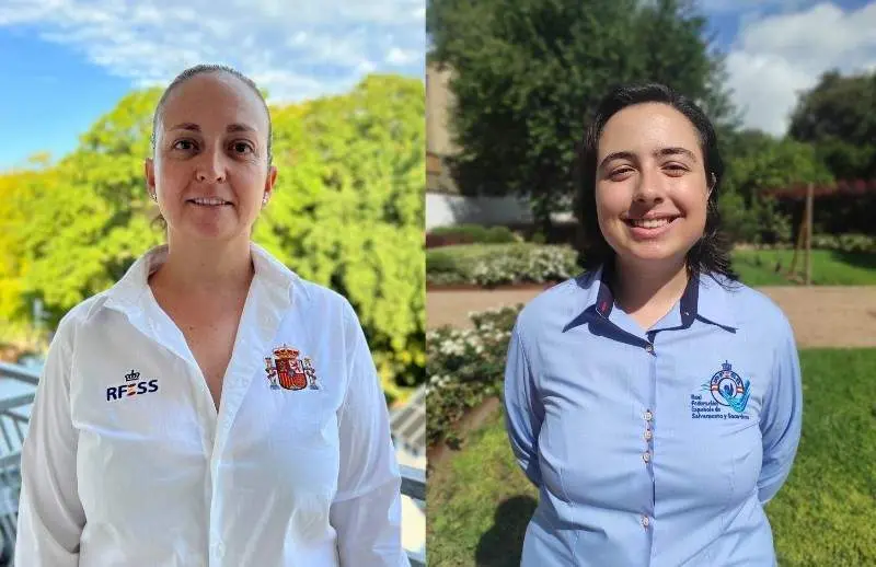  Ana Dom&iacute;nguez y Mar&iacute;a Rodr&iacute;guez. AUTORES: Javier S&aacute;nchez-Pablo Rodr&iacute;guez/RFESS 