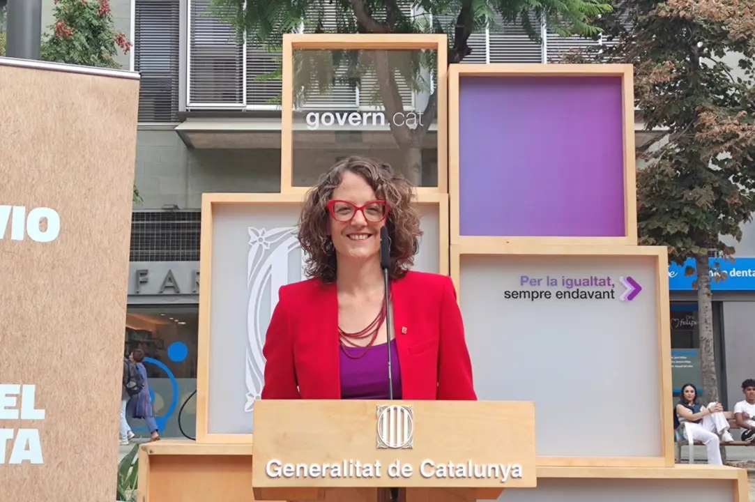  La consellera de Igualdad y Feminismos, T&agrave;nia Verge - EUROPA PRESS 