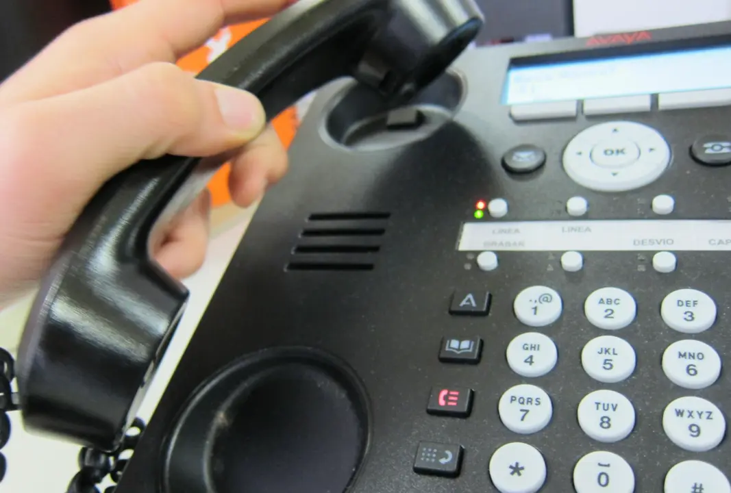  Archivo - Recurso tel&eacute;fono fijo, llamada - EUROPA PRESS - Archivo 