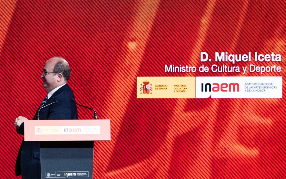  El ministro de Cultura y Deporte, Miquel Iceta - Carlos Luj&aacute;n - Europa Press 