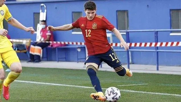  Fran Garc&iacute;a en las categor&iacute;as inferiores de la selecci&oacute;n espa&ntilde;ola 