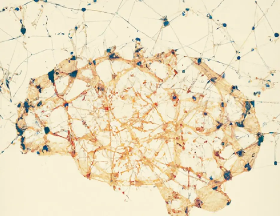  Archivo - Cerebro afectado por la esquizofrenia. - IVANA OLL&Agrave; - Archivo 